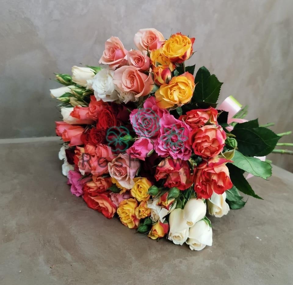 Букет цветов из: Розы в Поддорье