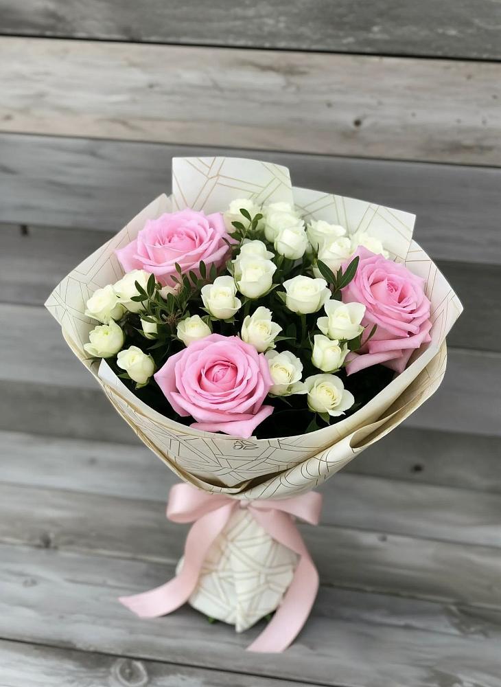 Букет цветов из: Розы в Поддорье