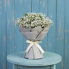 Букет цветов из:  Гипсофила в Поддорье