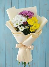 Букет цветов из:  Хризантемы #REPLACE_PRED# Поддорье