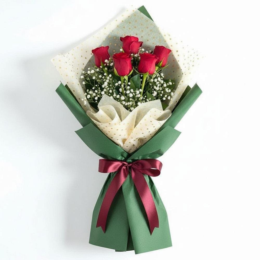 Букет цветов из: Розы в Поддорье