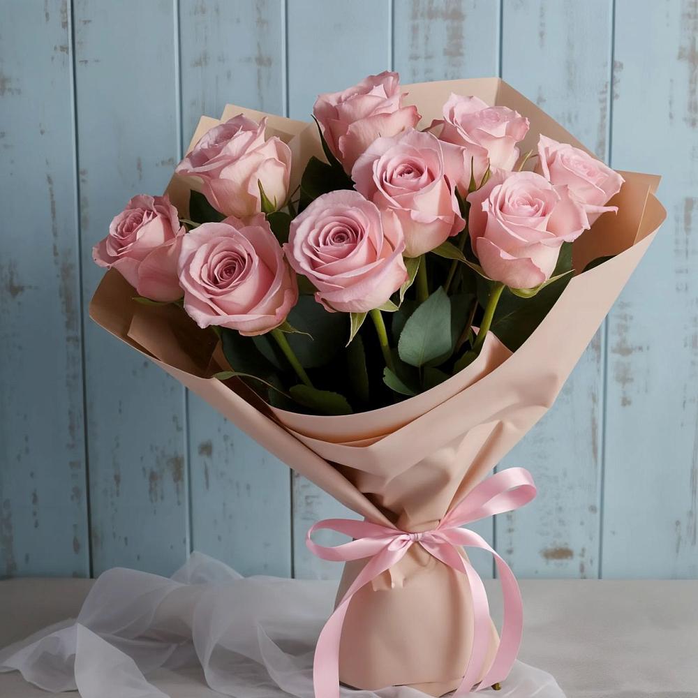 Букет цветов из: Розы в Поддорье