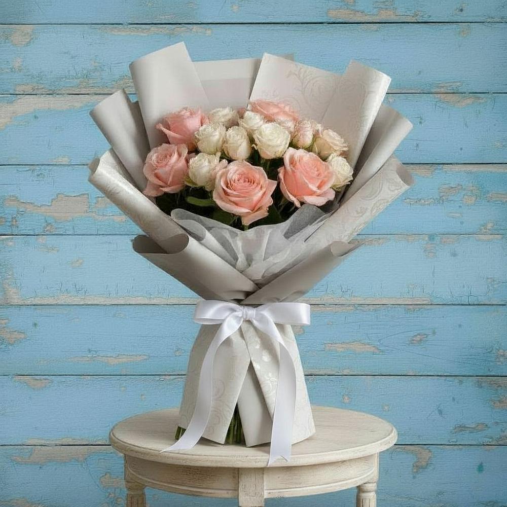 Букет цветов из: Розы в Поддорье