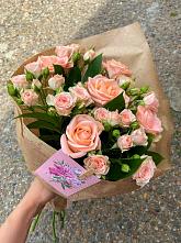 Букет цветов из:  Розы #REPLACE_PRED# Поддорье