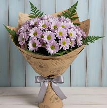 Букет цветов из:  Хризантемы в Поддорье