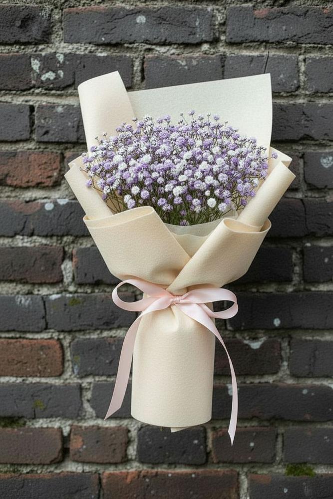 Букет цветов из: Гипсофила в Поддорье