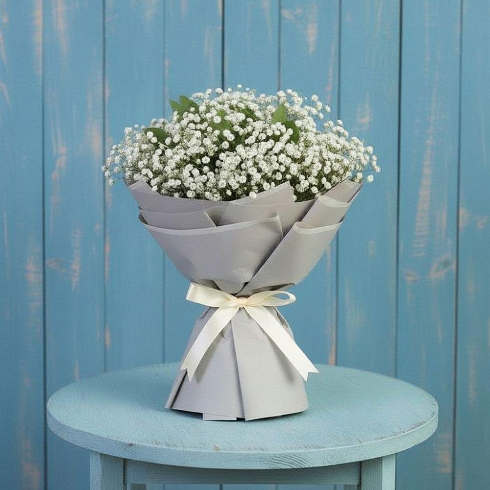 Букет цветов из: Гипсофила в Поддорье