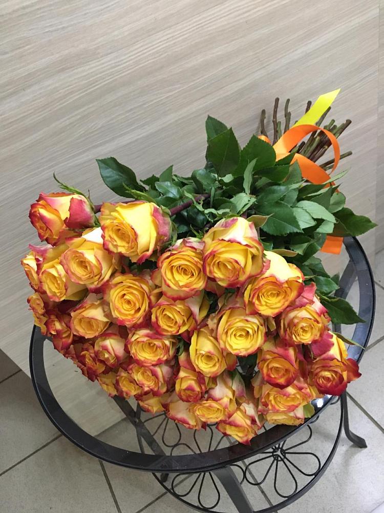 Букет Желтые розы в Поддорье