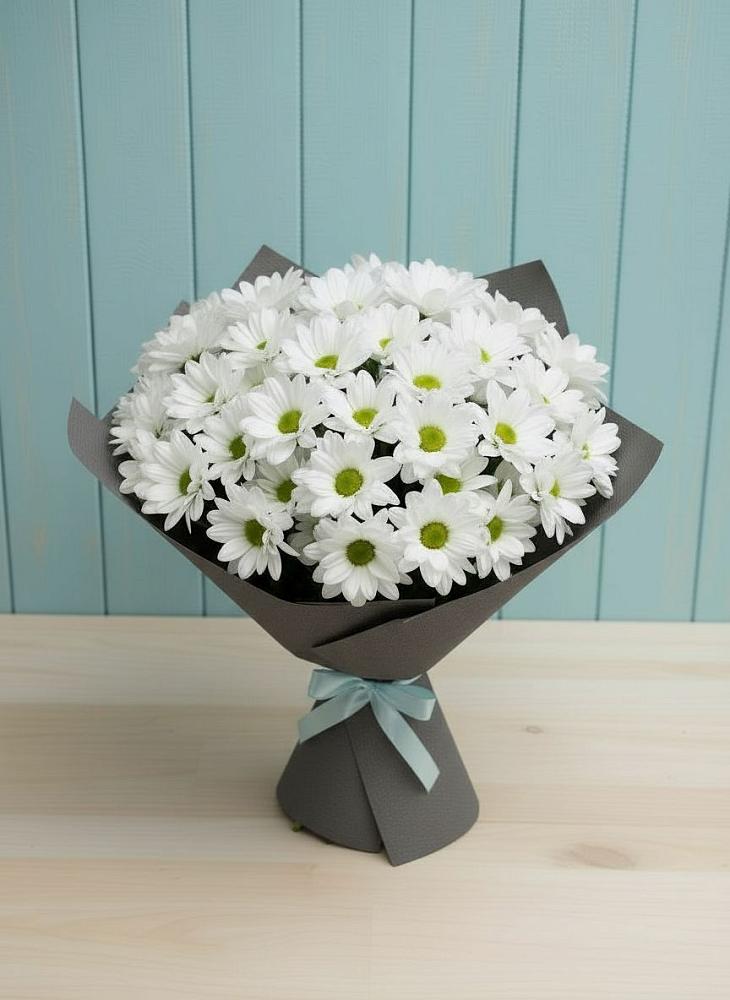 Букет цветов из: Хризантемы в Поддорье