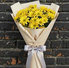 Букет цветов из:  Хризантемы в Поддорье