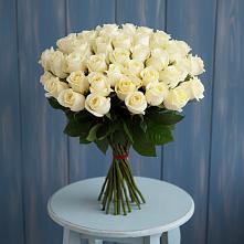 Букет 51 Белая роза Эдлесс Лав #REPLACE_PRED# Поддорье