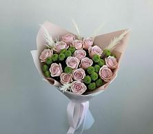 Букет цветов из:  Розы и Хризантемы в Поддорье