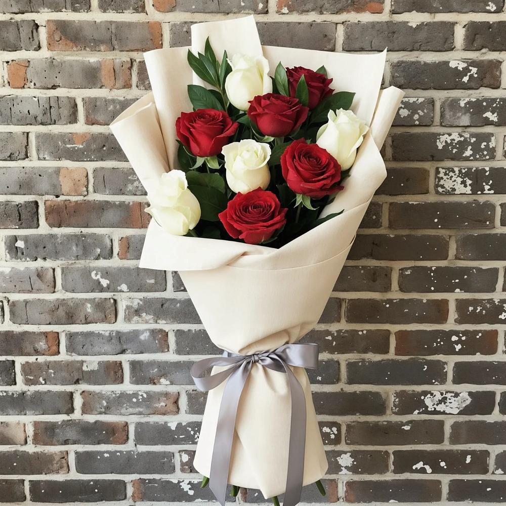 Букет цветов из: Розы в Поддорье