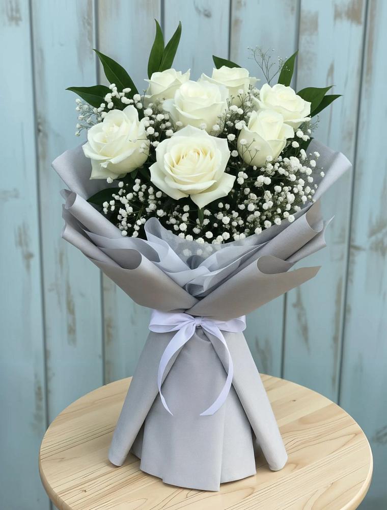 Букет цветов из: Розы в Поддорье