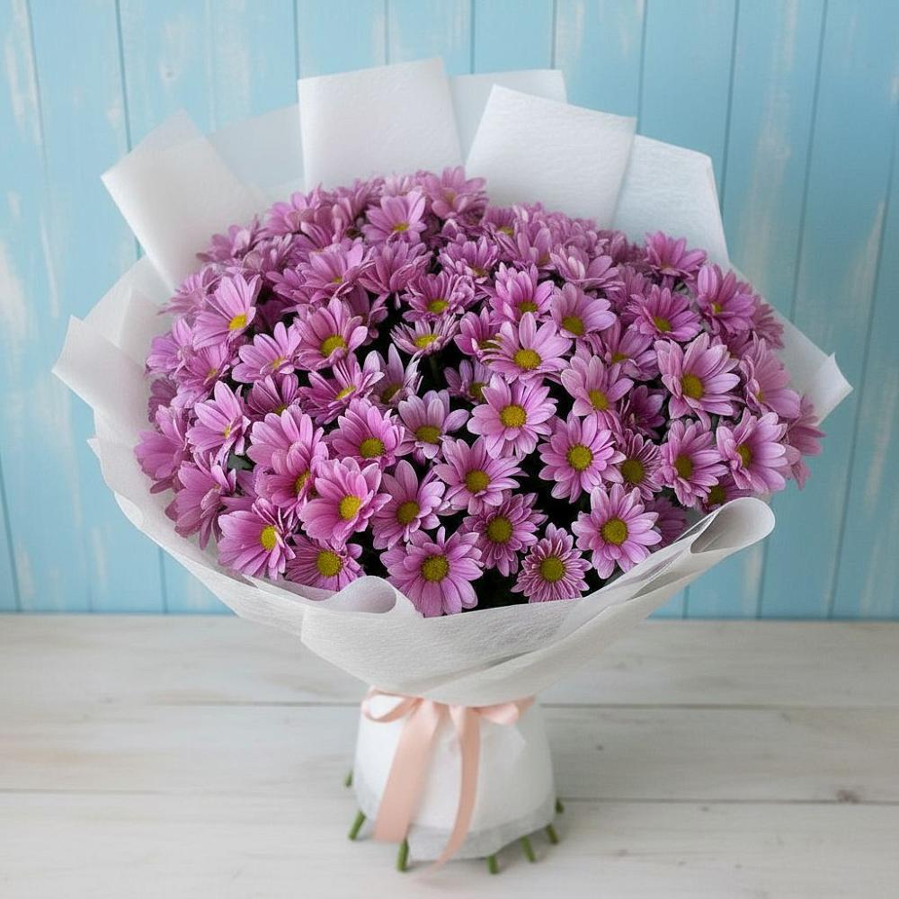 Букет цветов из: Хризантемы в Поддорье