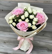 Букет цветов из:  Розы в Поддорье