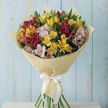 Букет цветов из:  Альстромерии в Поддорье
