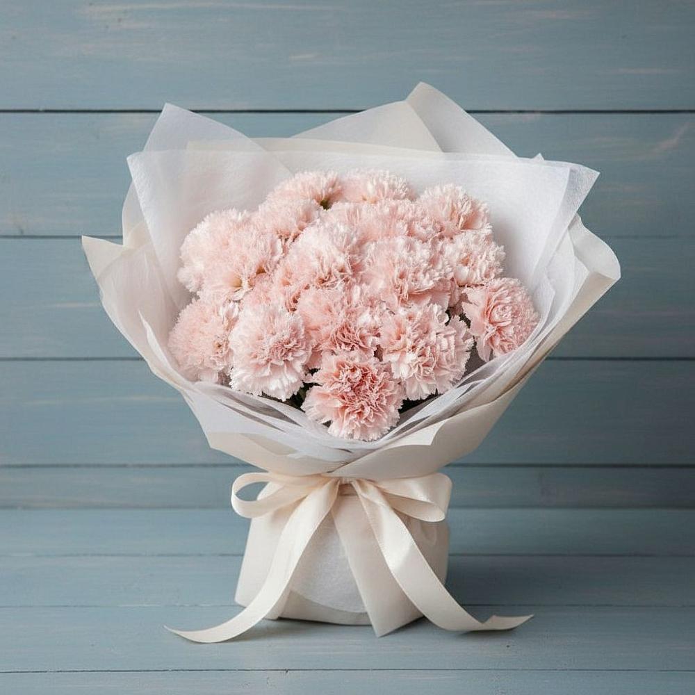 Букет цветов из: Гвоздики в Поддорье