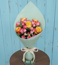 Букет цветов из:  Розы в Поддорье