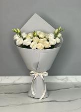 Букет цветов из:  Розы и Лизиантусы в Поддорье